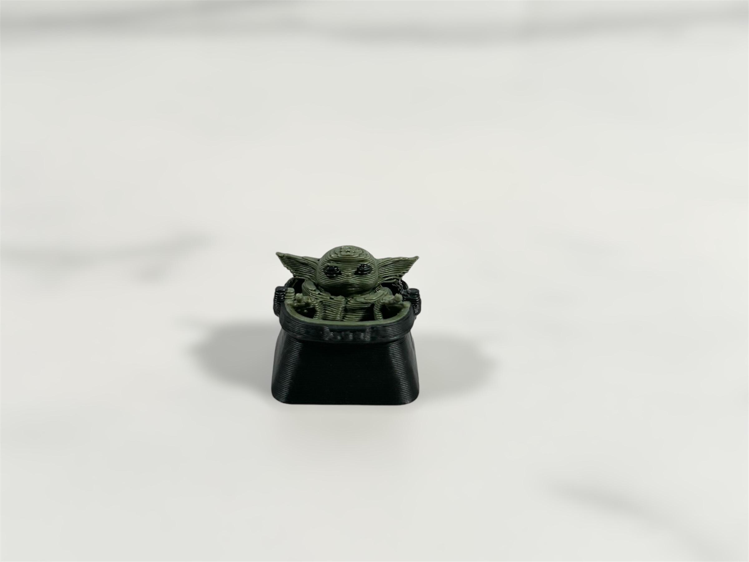 Baby Yoda Keyboard Keycap | Grogu Artisan Mechanical Keycap