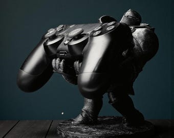 Ridder controllerstandaard | Middeleeuwse gamer decoratie