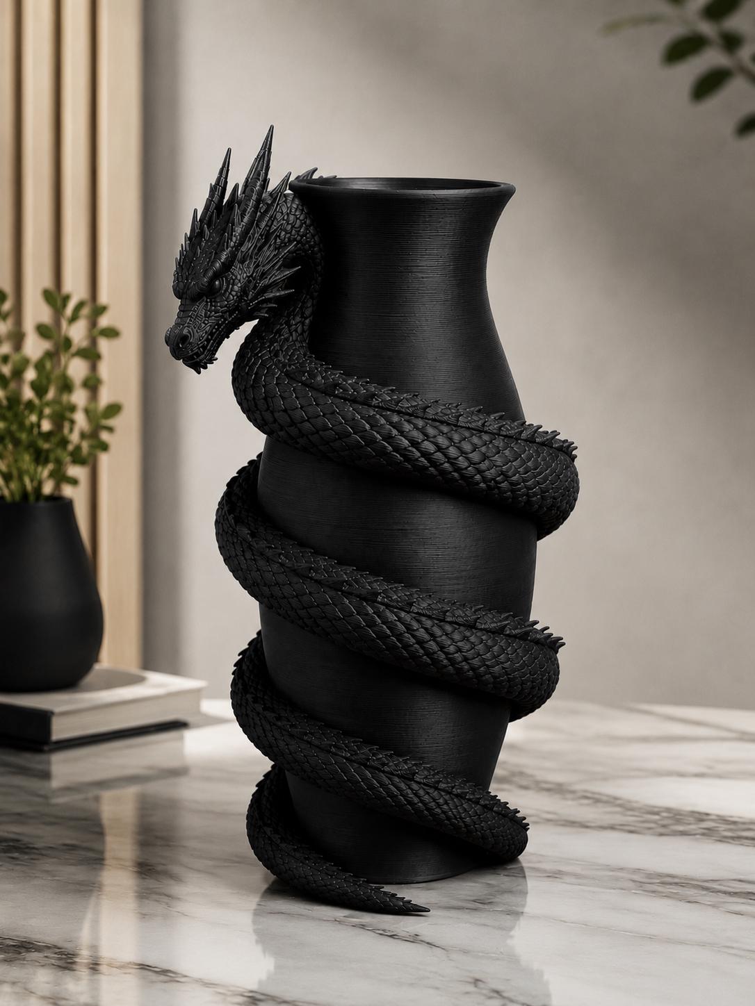 Blue dragon vase - Etsy 日本