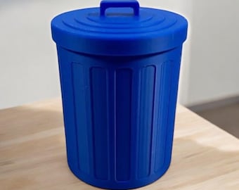 Realistischer Mini Mülleimer | Kleiner Schreibtisch Papierkorb | Mini Büro-Mülleimer | Auto-Mülleimer | Niedliche Miniatur-Mülleimer | Papierkorb