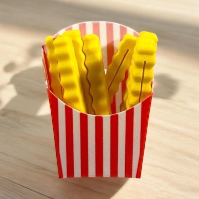 French Fry Snack Clips: Novelty Food Bag Sealers image 3