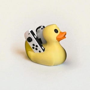 Rubber Duck Joy-Con-hållare | Sött Nintendo Switch-ställ bild 3