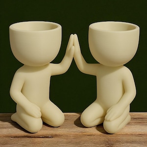 High Five Succulent Pot: Fun Friendship Planter