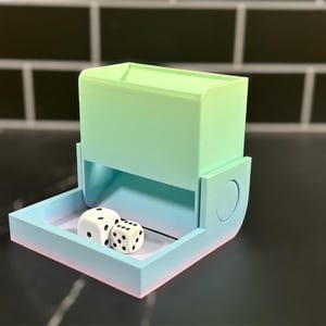 Torre de dados plegable compacta / Torre de dados portátil, Mini torre de dados, Torre de dados DND, Torre de dados DND, Soporte de dados, Torre de dados personalizada