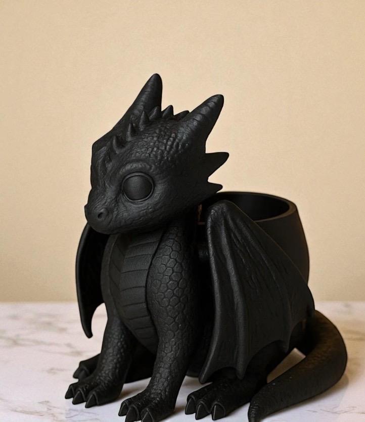 Toothless Dragon Succulent Planter: Whimsical Home Decor - Etsy