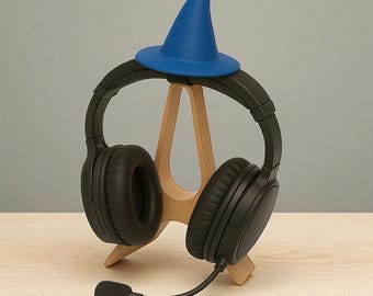 Wizard Hat Headset Attachment: Cosplay Gaming Accessory