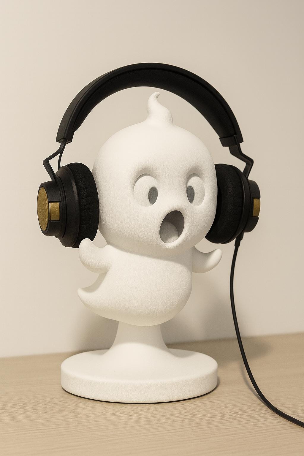 Chibi Ghost Headphone Stand: Halloween Desk Decor - Etsy Canada