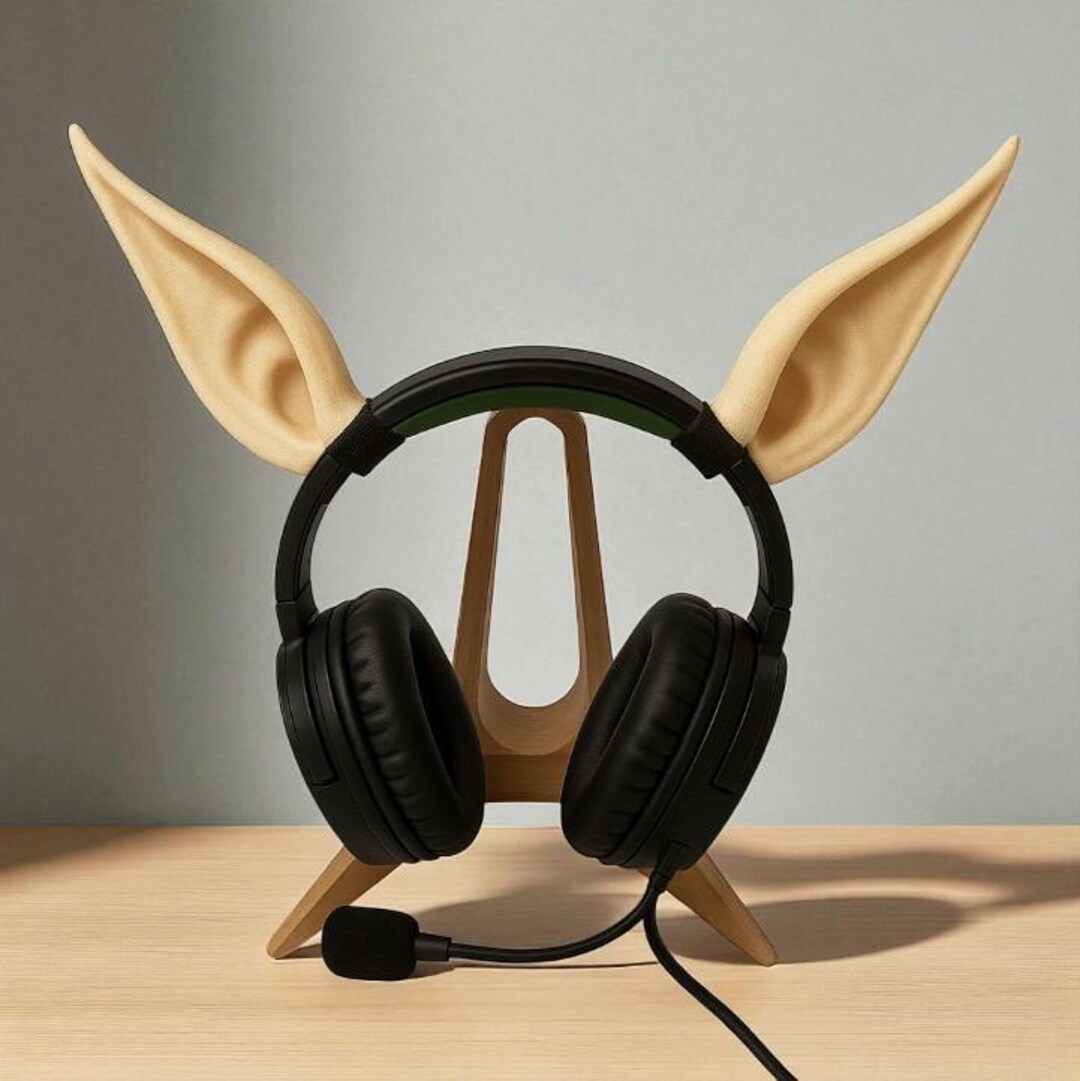 Elf Ear Headset Attachment: Cosplay Headphone Decor - Etsy