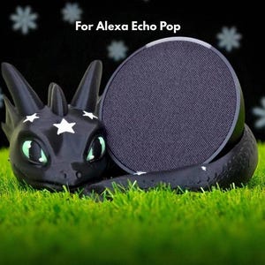 Starlight Dragon Echo Pop Holder: Fantasy Alexa Stand