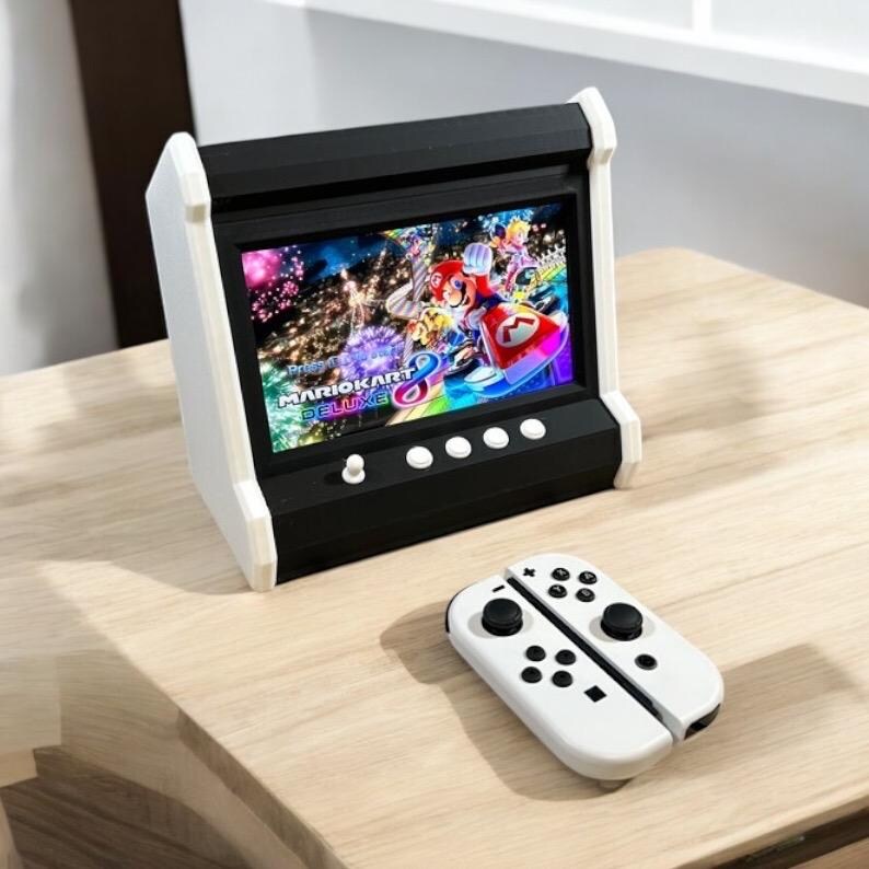 Retro Arcade Nintendo Switch Display: Enhanced Gaming Experience image 2