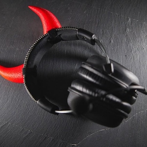 Devil Horn Headset Attachment: Gaming Headphone Accessory