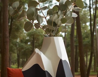 Mountain Flower Vase: Nature Inspired Home Decor