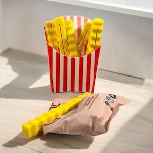 French Fry Snack Clips: Novelty Food Bag Sealers image 1