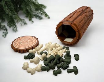 Pilz Schach Set: Von der Natur inspiriertes Reisespiel
