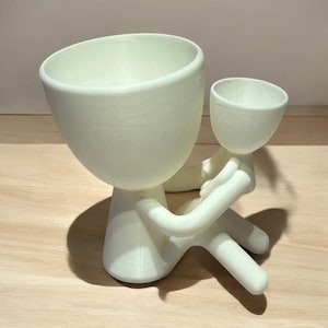 Family Succulent Planter Pot: Parent Child Gift