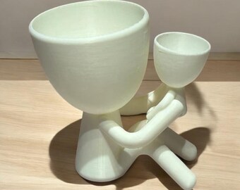 Family Succulent Planter Pot: Parent Child Gift