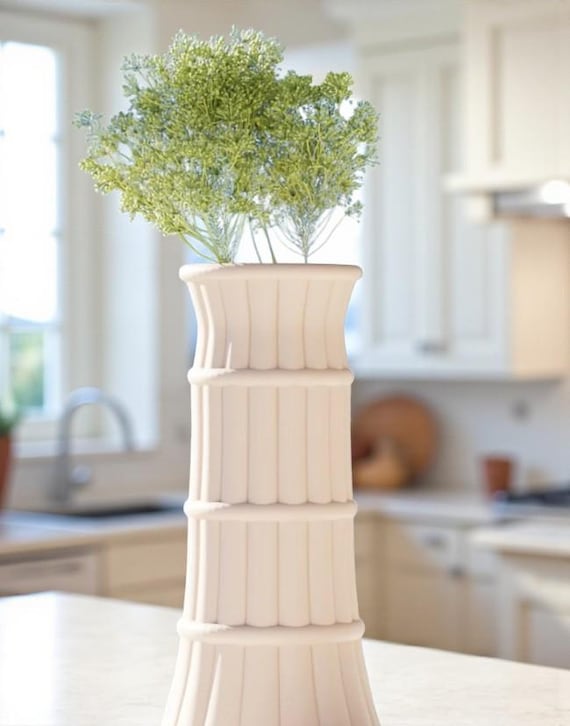 Bamboo Shoot Flower Vase: Asian Inspired Decor - Etsy
