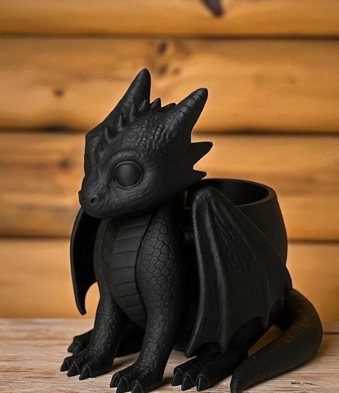 Toothless Dragon Succulent Planter: Whimsical Home Decor - Etsy