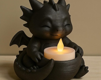 Dragon Tea Light Holder | Fantasy Home Decor