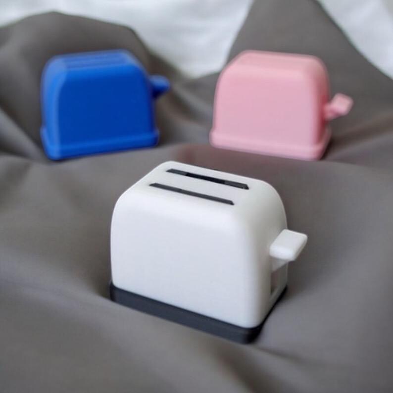 Mini tostadora con soporte para tarjetas SD: estuche para cámara imagen 3