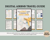 Airbnb Booking Guide | Solo Travel Planner, Vacation Checklist (PDF)