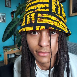African Print Bucket Hat