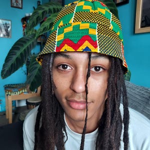 African Print Bucket Hat