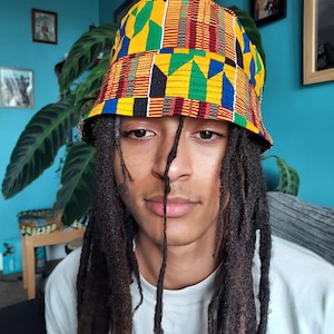 African Print Bucket Hat