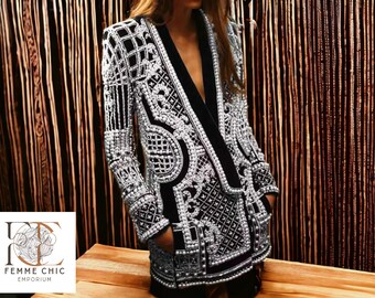Women's Stylish Blazer | Comfortable Outfit | Long Sleeve Tops