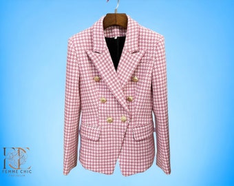 Ladies Blazer with Button | Long Sleeve Coat | Formalwear Style Outfit