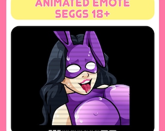 Flirty Animated Emote | Fun & Playful GIF for Twitch and Discord