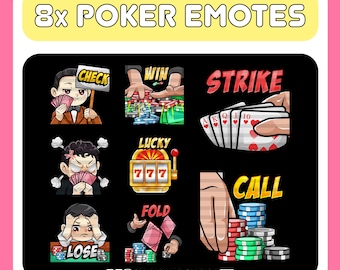 Poker Emotes | Discord Emotes | Youtube Emotes | Facebook Emotes | Cute Emotes