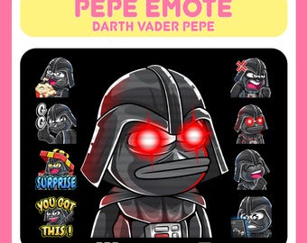 Galactic Overlord Emotes: Twitch & Discord Animated Emotes (Digital Download)