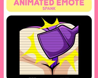Playful Booty Tap Animated Emote | Fun & Expressive GIF for Twitch and Discord