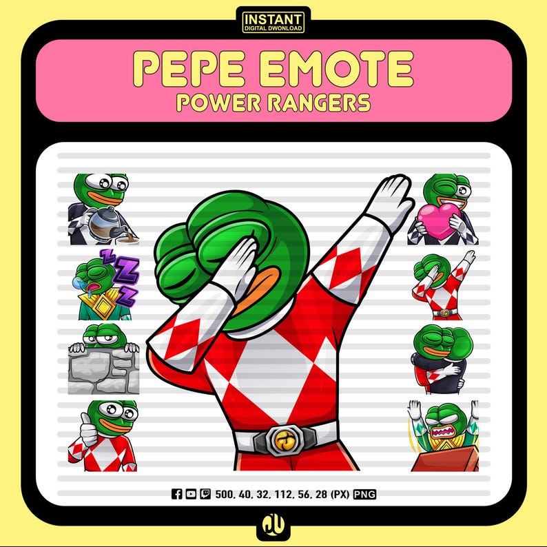 Gestos de Pepe, el Ranger Heroico: Gestos de Guerrero en Twitch y ...
