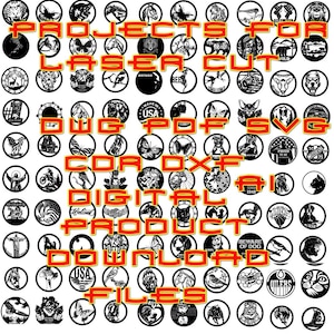 100 projecten teken decor metalen muur, kunst, vinyl, record, wandklok, lasersnijmachine, vector, pdf, dxf, svg, digitaal, bestand, download