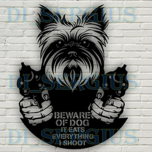 Project DOG Sign Decor metalen muur, kunst, vinyl, record, wandklok, lasersnijmachine, vector, pdf, dxf, svg, digitaal, bestand, downloaden
