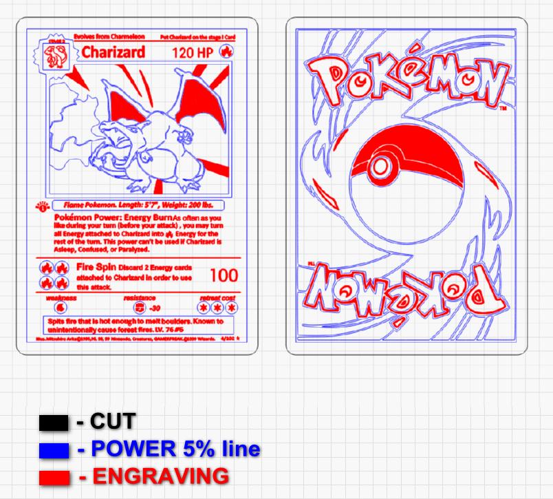 Blastoise Vector Blastoise, Pokemon Card Vector for Laser Cutter, Lightburn, SVG, PDF ...
