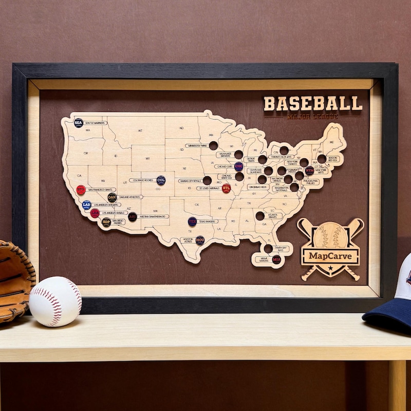 Design Bookmark File Mlb Laser - Etsy