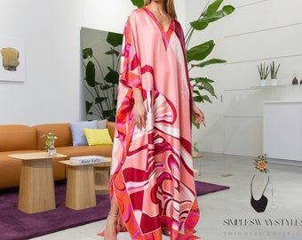 Maxi vestaglia Boho / Kimono oversize alla moda / Capispalla larghi ed eleganti