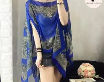 Boho Beachwear Cover Up / Blusa de mujer Cárdigan / Traje de prendas de vestir para mujer