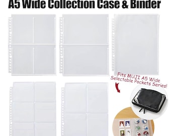 MUJI A5 Wide Collection Binder & Refills