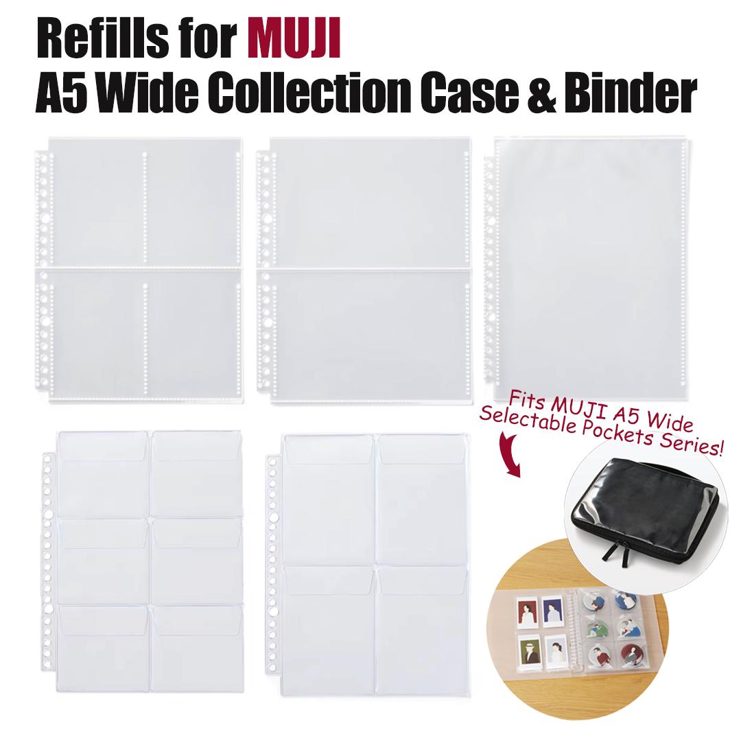 a5 trading card sleeves 50 Pockets Binder, Baseball Card Binder Sleeves f Card collections store Ring Binders And Fit Standard Size Trading Cards Measuring 2 20 Pack 160 Pockets 2.5x3.5