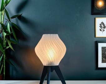 Sea Storm skrivbordslampa – Modern sängbordslampa, 3D-utskriven