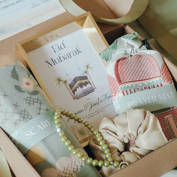 Personalized Eid Gift, Eid Hampers, Hijab Gift, Muslimah Gift, Gift for Her, Eid Mubarak Gift