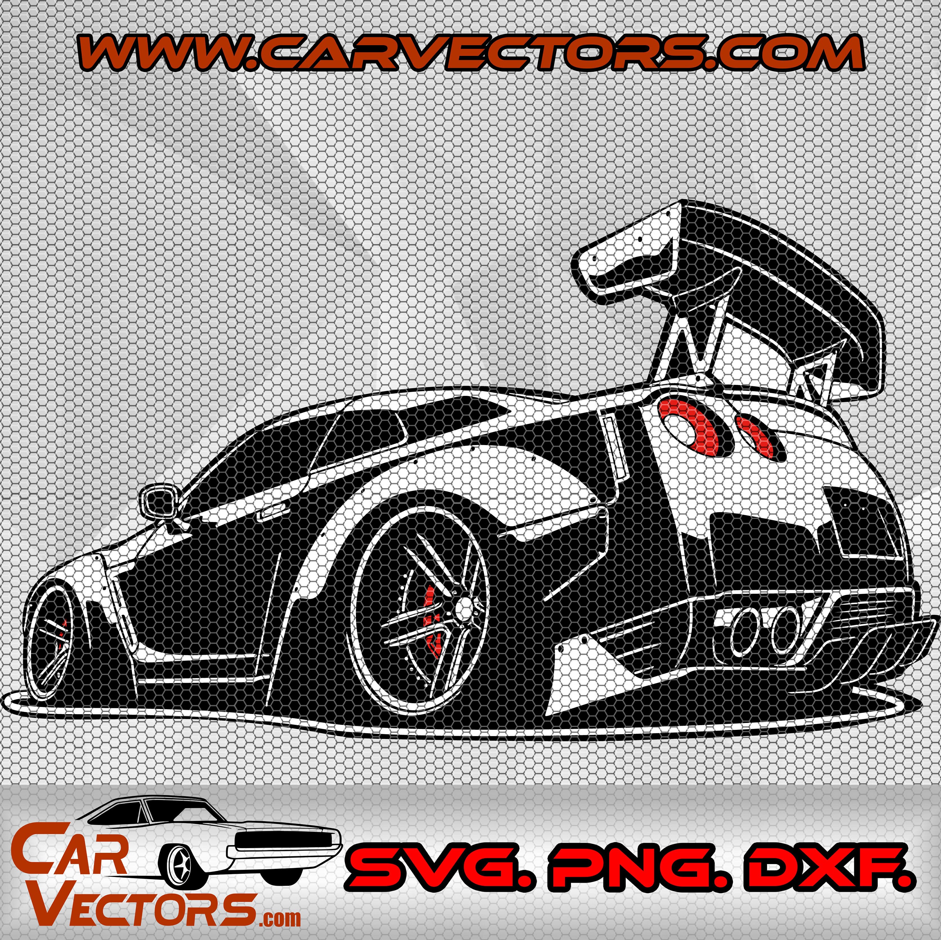 Nissan R35 Rear Side SVG, JDM Nissan Skyline R35 ,r35 Silhouette, R35 ...
