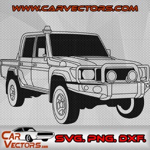 Land Cruiser SVG , Toyota Land Cruiser cricut , Vector, Illustration Drawing, vintage car vector, Instant Download, ready to print