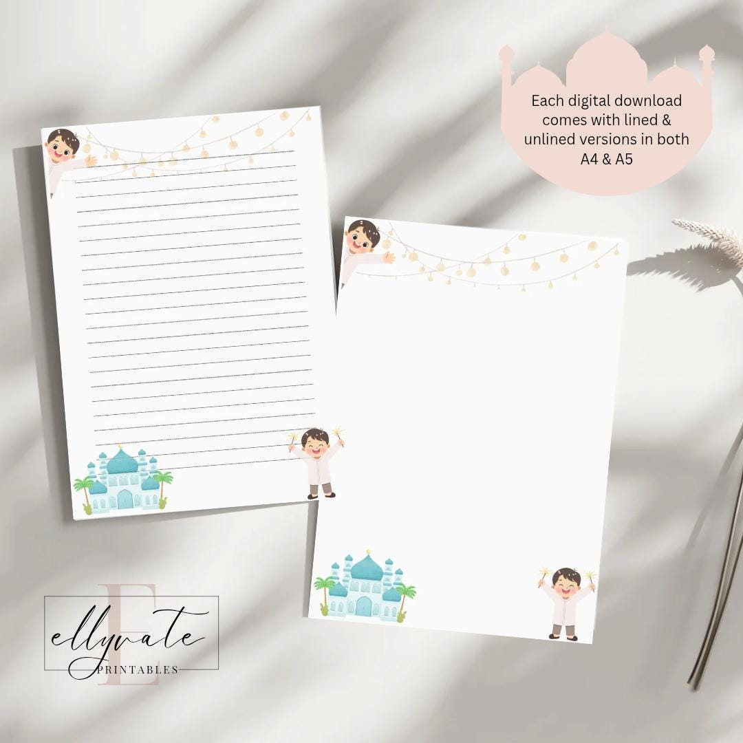 Little Muslim Notepad | Islamic Ejournal | Digital Download | Journal ...