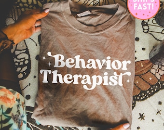 Comfort Colors RBT Shirt: Behavior Technician ABA Therapy Tee