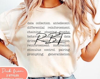 Comfort Colors RBT Shirt, Behavior Technician Tee